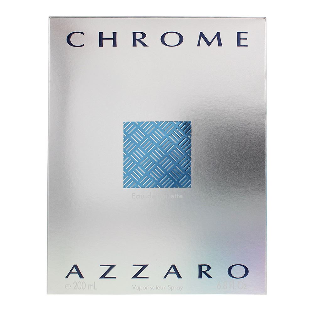 Azzaro Chrome 200ml Eau de Toilette Spray for Him