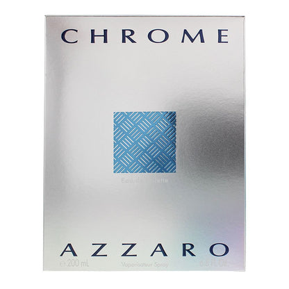 Azzaro Chrome 200ml Eau de Toilette Spray for Him