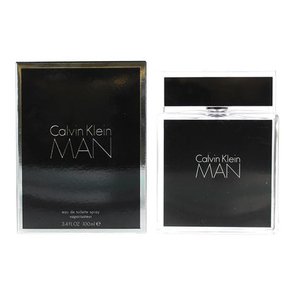Calvin Klein Man 100ml Eau de Toilette Spray for Him