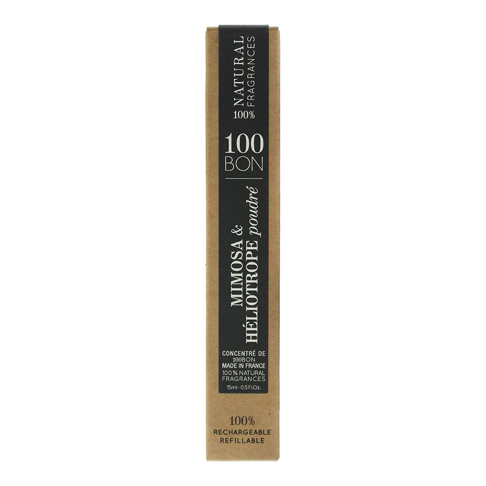 100 Bon Mimosa & Heliotrope Poudre 15ml Eau De Parfum Refillable for Unisex